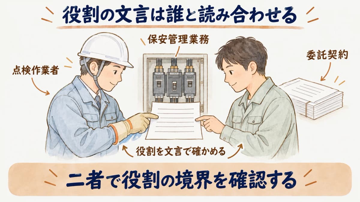 保安管理業務の委託契約の範囲を確認する設置者向け図解4