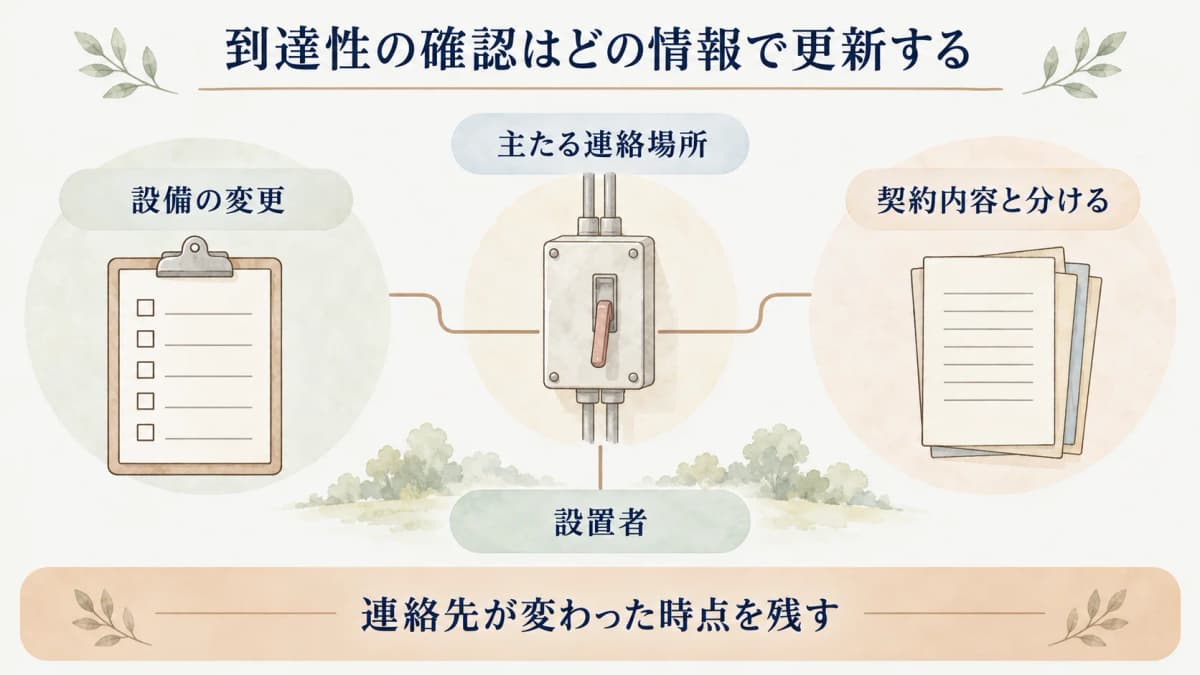 主たる連絡場所の到達性を確認する設置者向け図解5