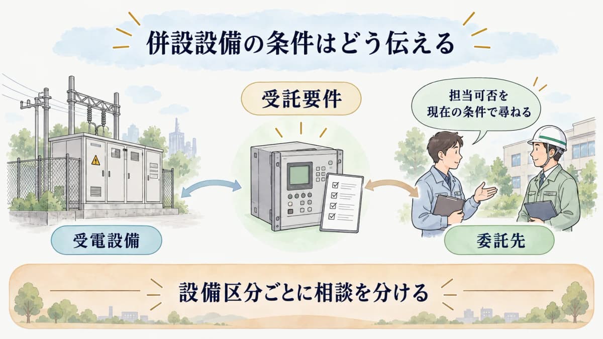 委託先の受託要件の確認ポイントを示す図解3